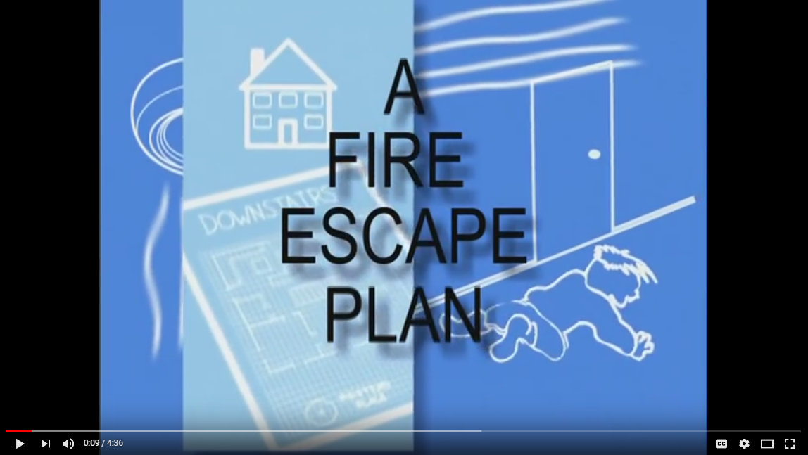 A Fire Escape Plan Watch This Video Iona Mcgregor Fire District